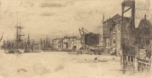 Muelle de libre comercio, 1877