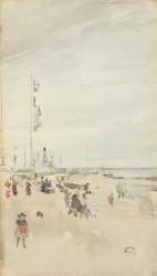 Gris y perla: Banderas del día festivo, 1883-84