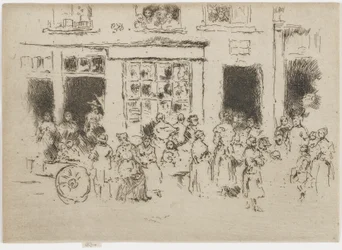Calle Alta, Bruselas, 1887