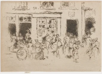 Calle Alta, Bruselas, 1887