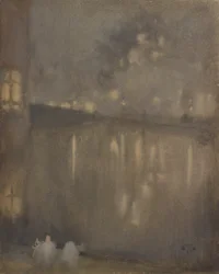 Nocturno: Gris y Oro, Canal, Holanda, 1882
