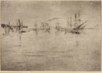 Nocturno de embarcaciones, 1879-1880