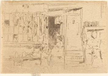 Tienda de ropa usada, No.I, c. 1884-1886