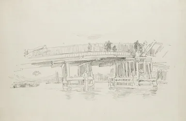Puente Viejo de Battersea, 1879, publicado 1887