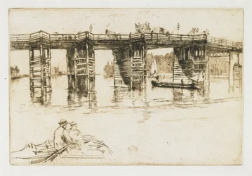 El antiguo puente de Putney