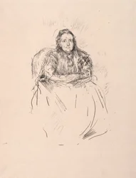 Estudio de Retrato - Sra. Phillip, 1896
