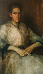 Retrato de Ellen Sturgis Hooper, c.1890