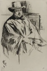 Retrato de un hombre, 1860