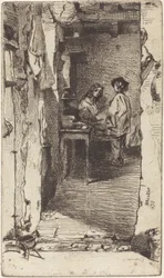 Recolectores de trapos, Quartier Mouffetard, París, 1858