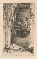 Recolectores de trapos, Quartier Mouffetard, París, 1858