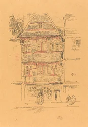 Casa Roja, Paimpol, 1893