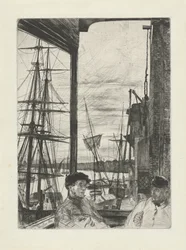 Rotherhithe Dieciséis grabados de escenas en el Támesis y otros temas (título de la serie)