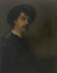 Autorretrato, 1870-1875