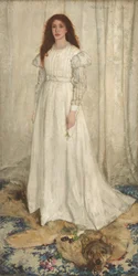 Sinfonía en blanco, No. 1: La chica blanca, 1862