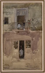El balcón, c.1888