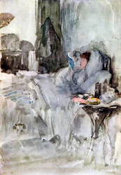 El convaleciente, siglo XIX, 1933