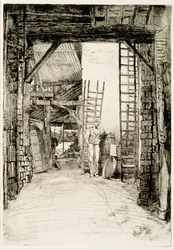 El quemador de cal, 1859