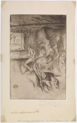 La pequeña fragua, Liverpool, 1875
