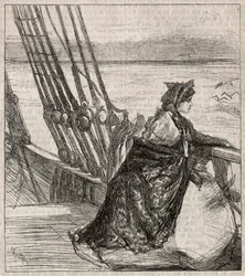 La hija del mayor: Despedida de Clara Vinrace de su padre, 1862