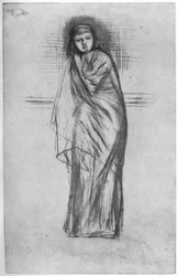 El modelo descansando, siglo XIX, 1904
