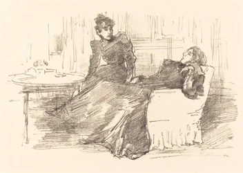Las hermanas, 1894-1895