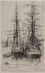 Los dos barcos