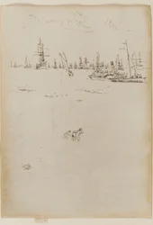 El barco de los visitantes, 1887