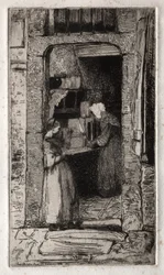 Doce Aguafuertes de la Naturaleza: La Vendedora de Mostaza, 1858