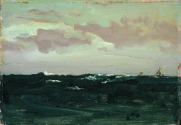 Violeta y Azul: Entre los Rodillos, c.1893