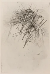 Whistler con sombrero, 1859