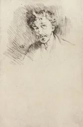 Whistler con el Mechón Blanco, 1879