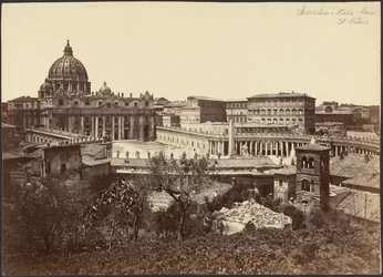 [Vista de la basílica de San Pedro]