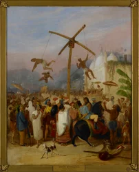 Charakpuja, el festival del balanceo del anzuelo