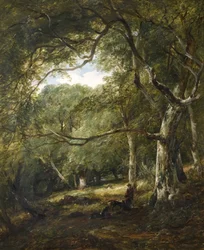 Figuras en el bosque