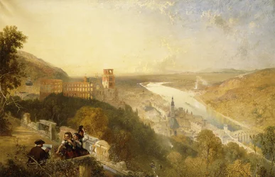 Heidelberg desde la terraza