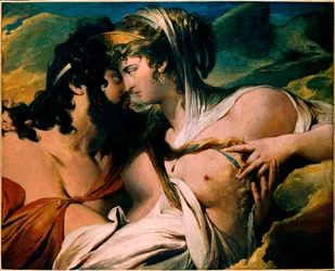 Juno y Júpiter en el Monte Ida por James Barry