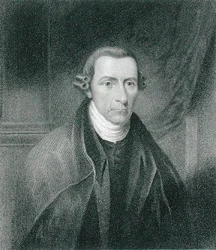 Patrick Henry (1736-99) grabado por Edward Wellmore (fl.1835)