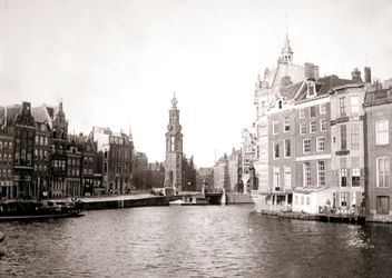 Canal, Ámsterdam, 1898