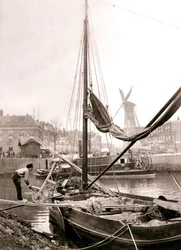 Barco del canal, Róterdam, 1898