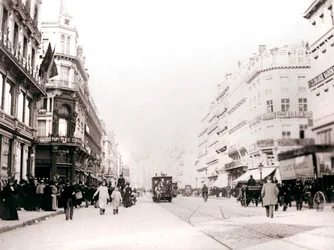 Escena callejera, Bruselas