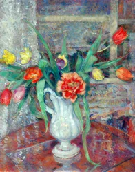 Pieza de flores, 1940