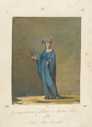 Joven de Loheia en Arabia Felix de la Tribu Beni-Koreish