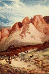 Monte Sinaí - Hechos vii 38, c1924. Creadores: James Clark, Henry A Harper