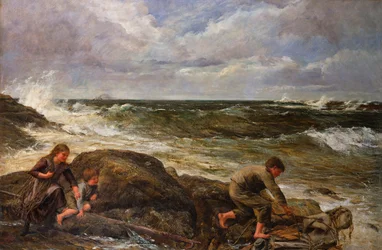 Cazando una sirena, 1883