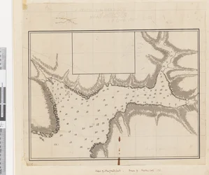 Un plano del puerto de Croque en Terranova