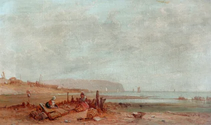 En la Costa Francesa, 1880