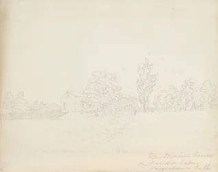 Casa del Sr. Mains en el Lago Derwent, Condado de Susquehanna, Pa., 1843