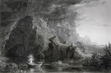 El viaje de la vida: Infancia, c. 1855