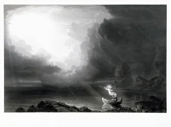 El viaje de la vida — Vejez, c. 1855