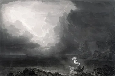 El viaje de la vida: Vejez, c. 1855